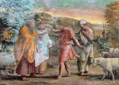Decoration of the Loggia (Fresco) by Raffaello Sanzio Raphael